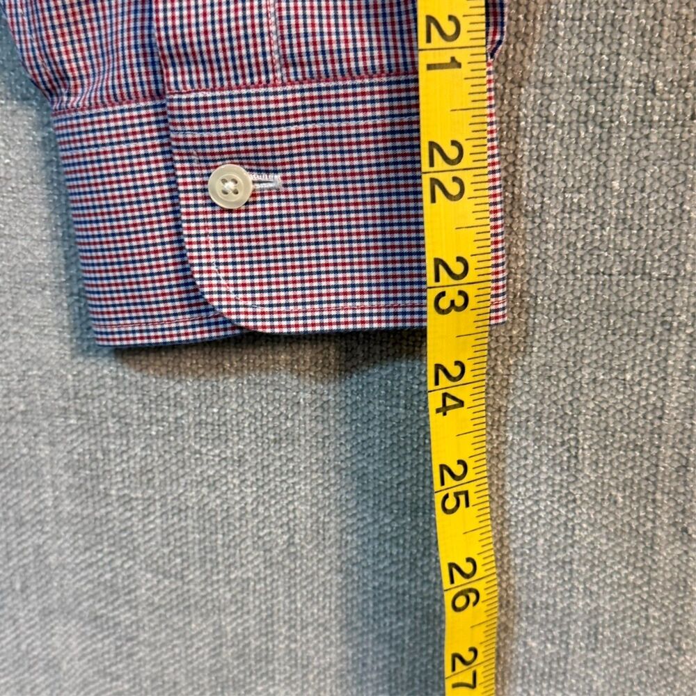 Brooks Brothers Madison Button Up Long Sleeve Supima Non Iron Mens 15-33 Checkrd - Picture 8 of 9
